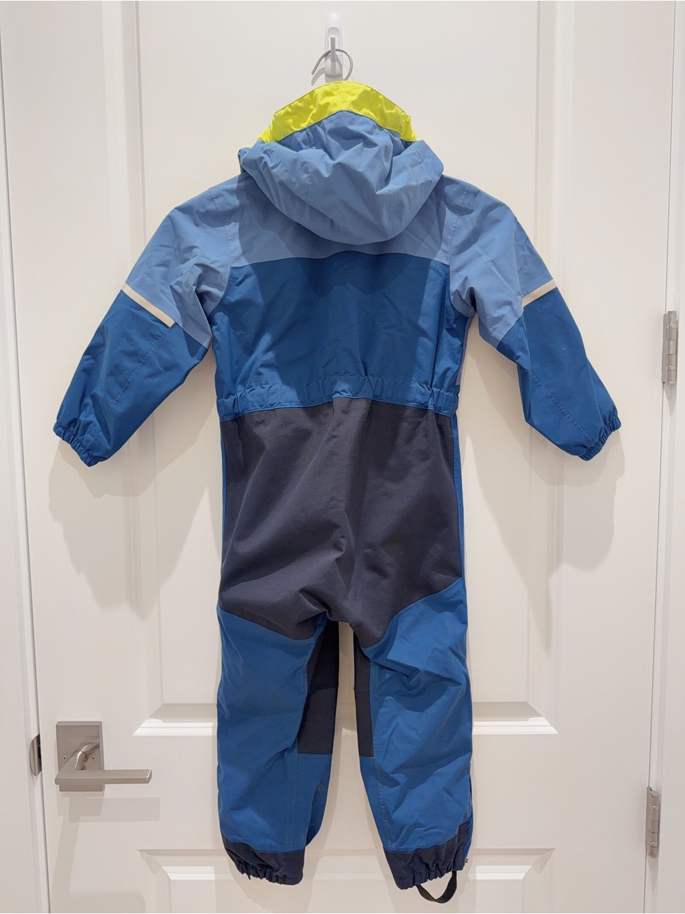 Helly Hansen Kids Blue One-Piece Storm Waterproof Playsuit rainsets - Picture 6 of 7